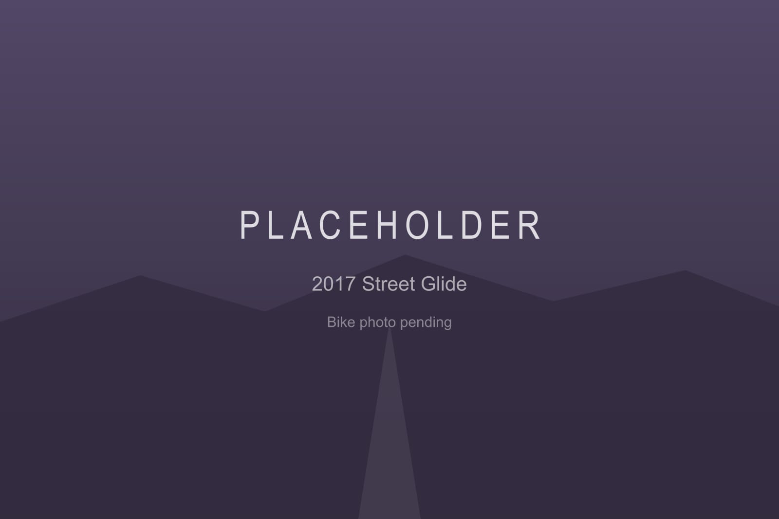 Placeholder image standing in for a motorcycle photograph